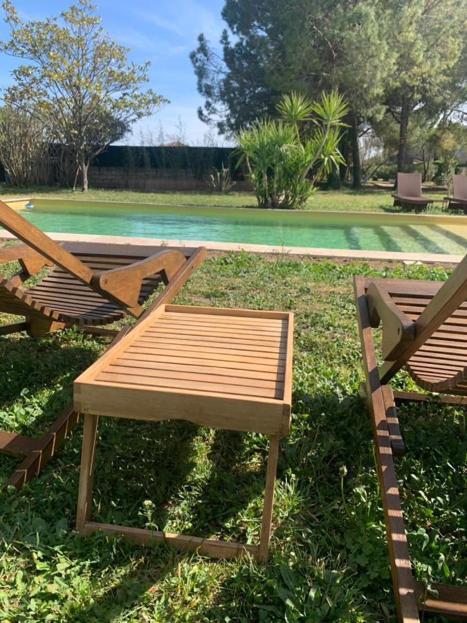 Le Patio, Chambres D Hotes Pour Adultes En Camargue, Possibilite De Naturisme A La Piscine, Aimargues Exterior photo